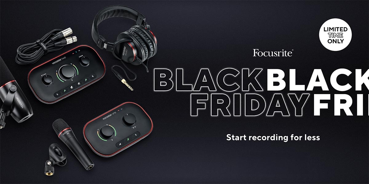 Black Friday: Focusrite Vocaster