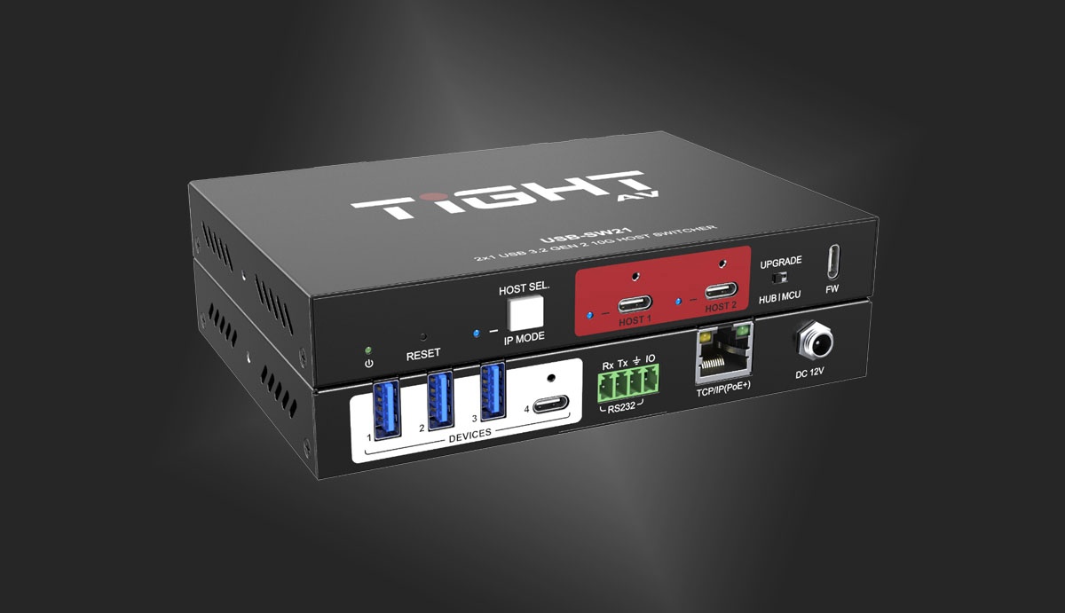 TiGHT AV USB-SW21 Host Switcher